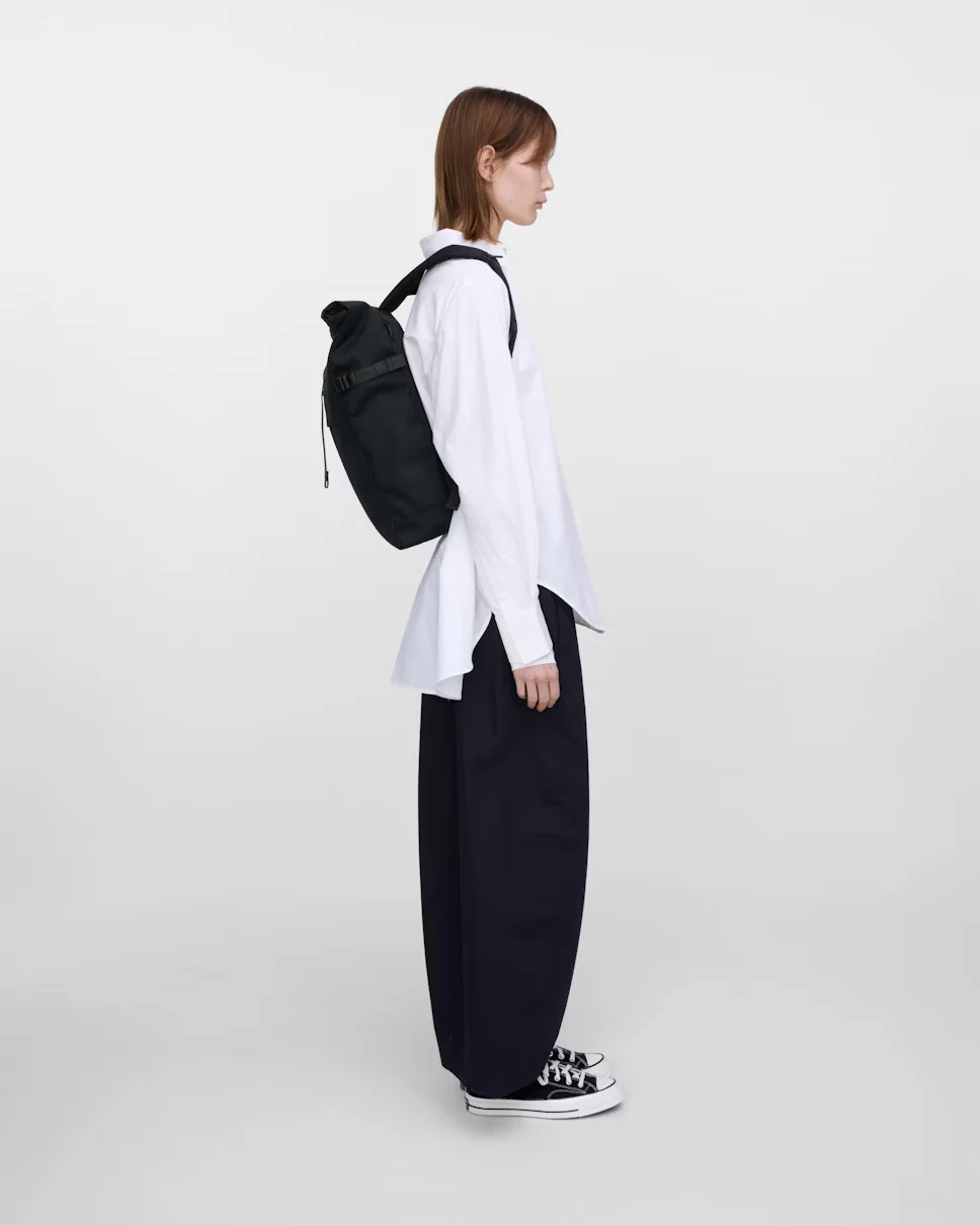 Sandqvist reppu, ICON ROLLTOP BACKPACK M Musta - Image 8