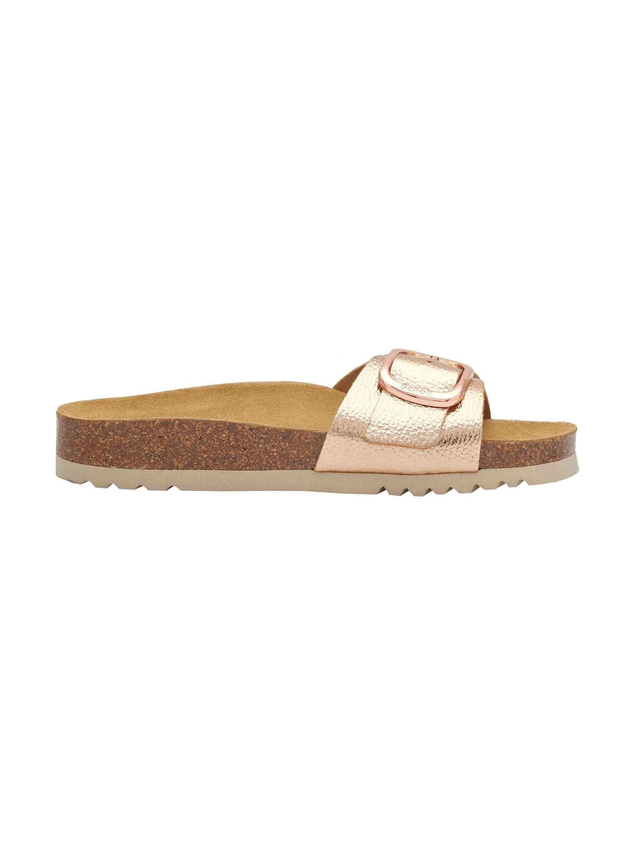 SCHOLL sandaalit, SL KATHLEEN LAMINATED ROSE GOLD Vaaleanpunainen