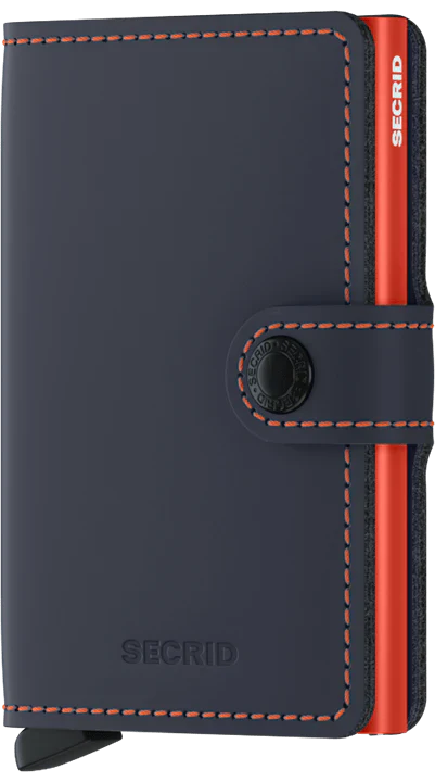Secrid Korttikotelo, MINIWALLET NIGHTBLUE ORANGE Sininen