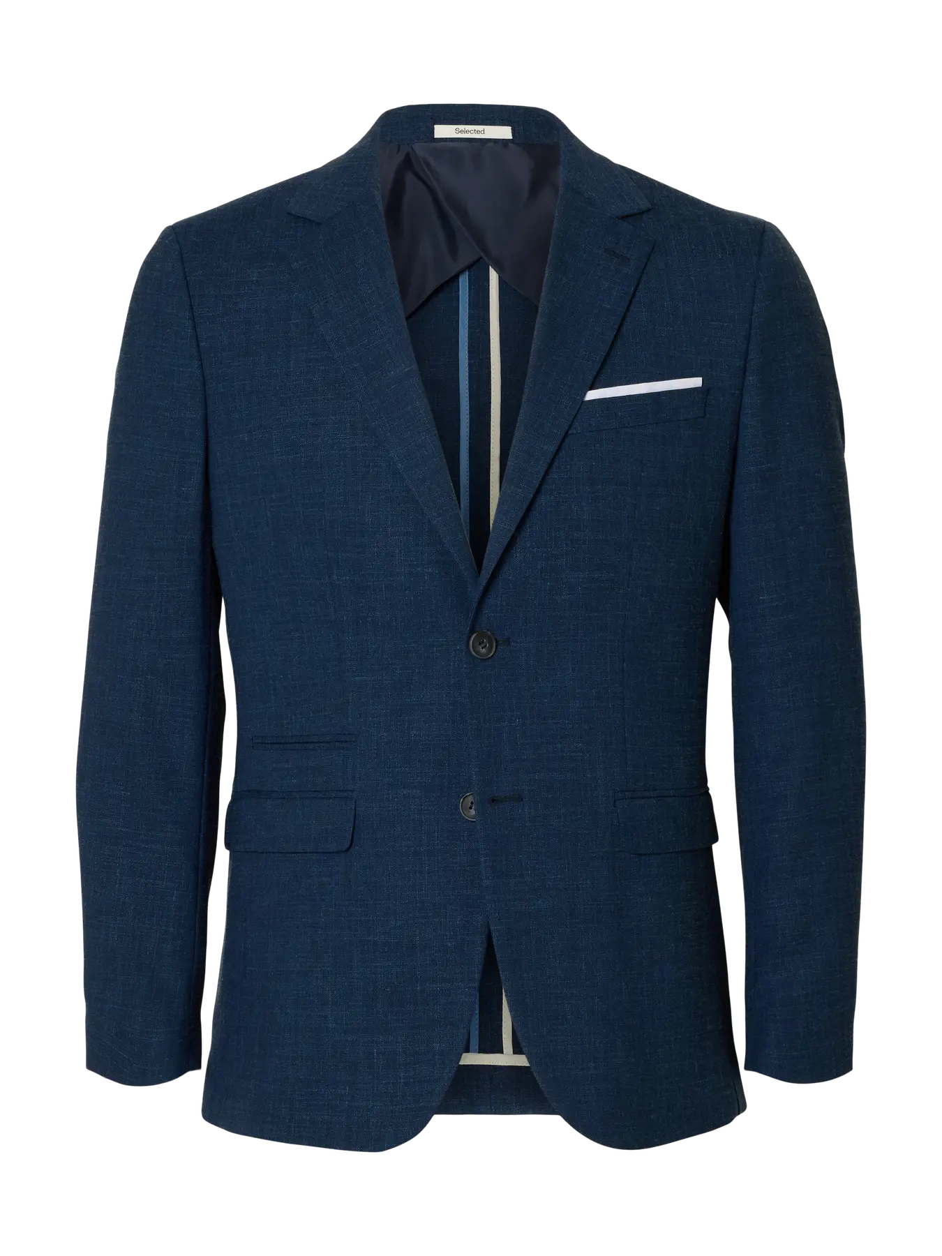 Selected bleiseri, OASIS LINEN Dark Navy - Image 3