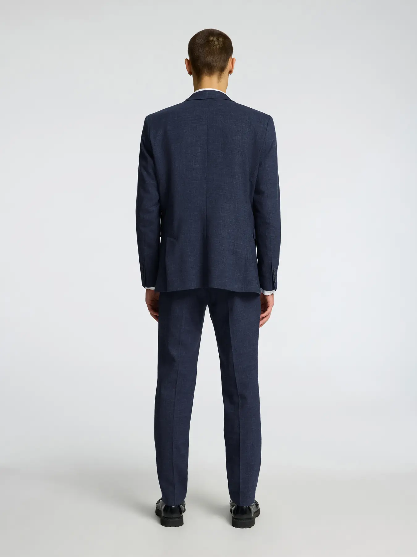 Selected bleiseri, OASIS LINEN Dark Navy - Image 4