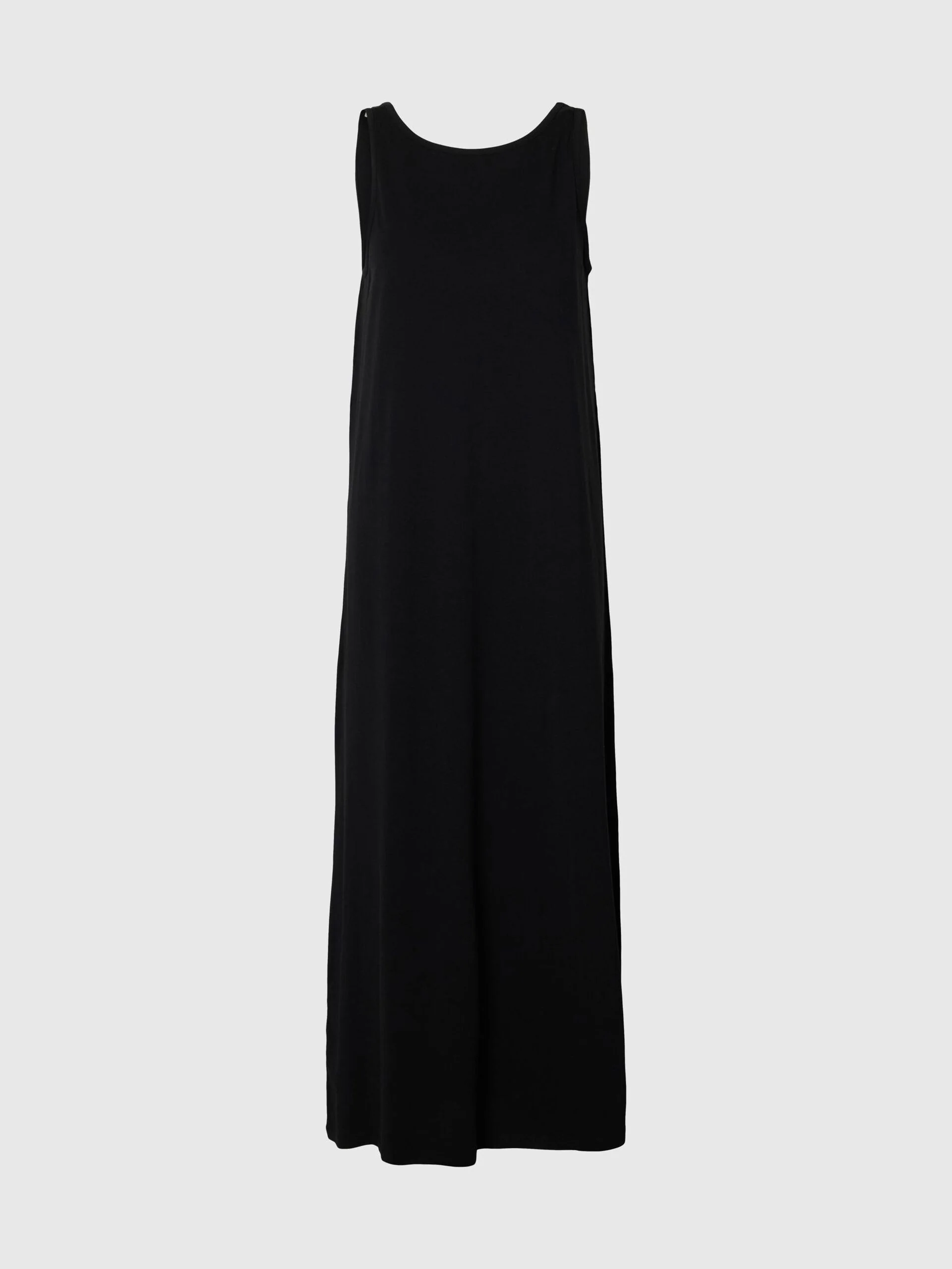 Selected Femme naisten mekko, SLFANOLA SL LOW BACK ANKLE DRESS Musta - Image 3