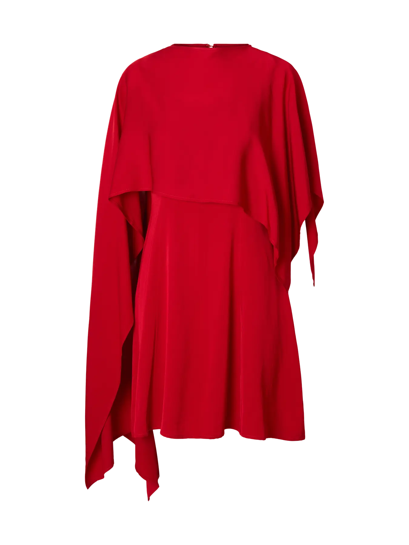 Selected Femme naisten mekko, SLFLEONORE REGULAR SL SHORT CAPE DRESS B Equestrian Red - Image 4