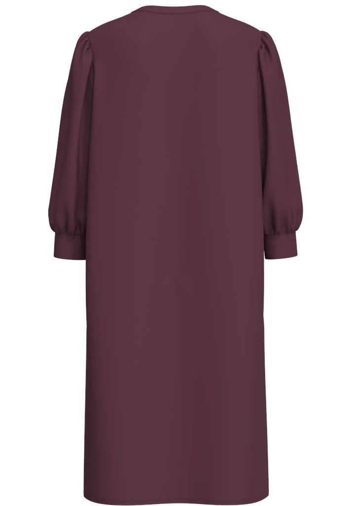 Selected Femme naisten mekko, SLFTENNY SWEAT DRESS Viininpunainen - Image 2