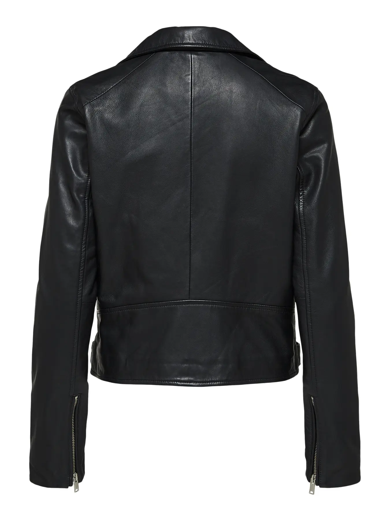 Selected Femme Naisten Nahkatakki, Katie Leather Jacket Black - Image 4