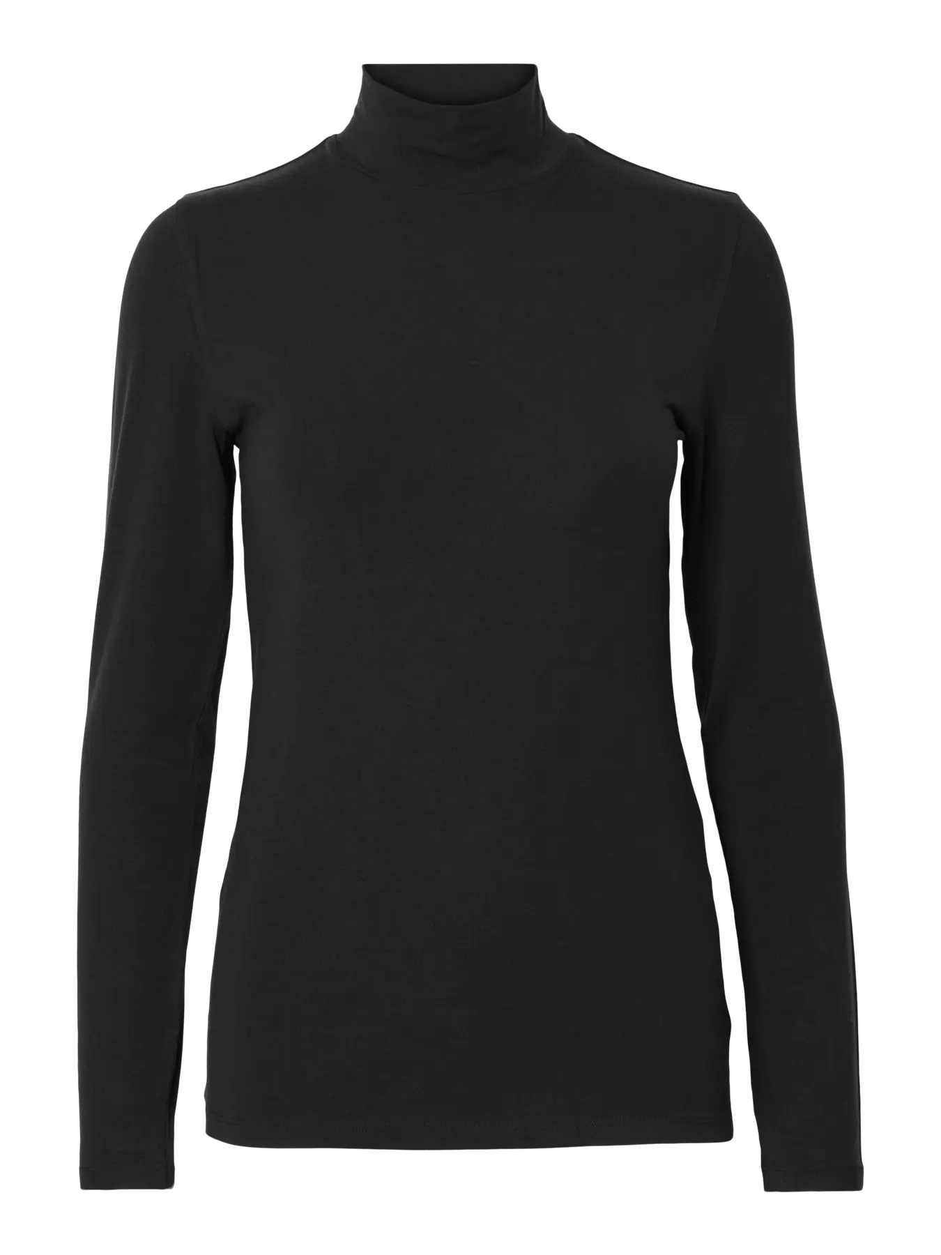 Selected Femme Naisten Paita, SLFMANJA LS HIGH NECK NOOS Black - Image 3