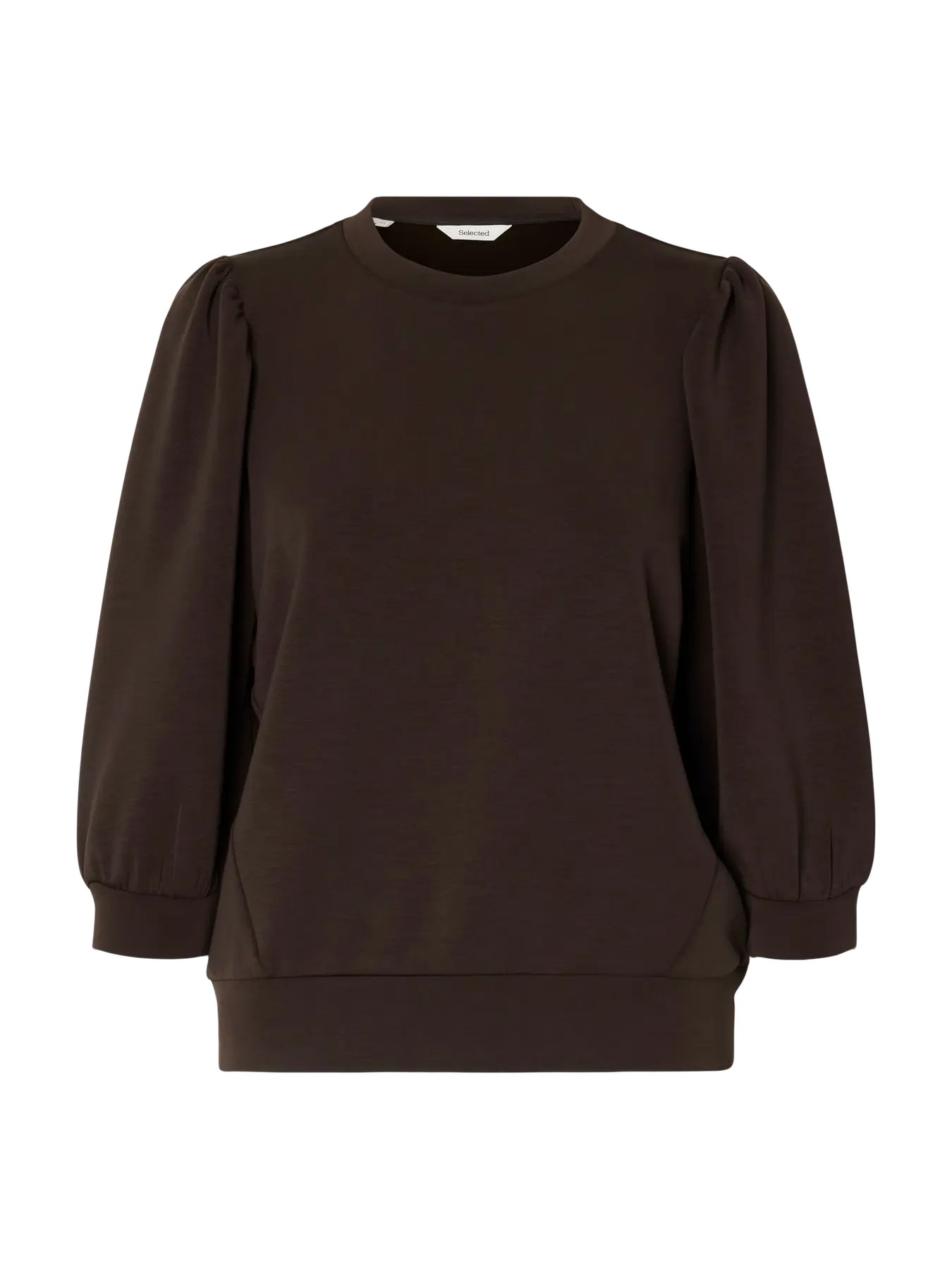 Selected Femme Naisten Pusero, SLFTENNY 3/4 SWEAT TOP NOOS Delicioso - Image 3
