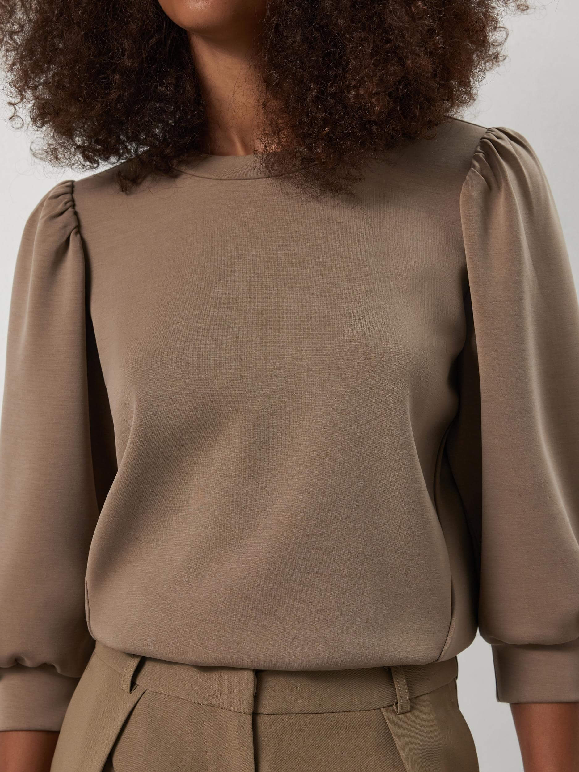 Selected Femme Naisten Pusero, SLFTENNY 3/4 SWEAT TOP NOOS Kitti - Image 4