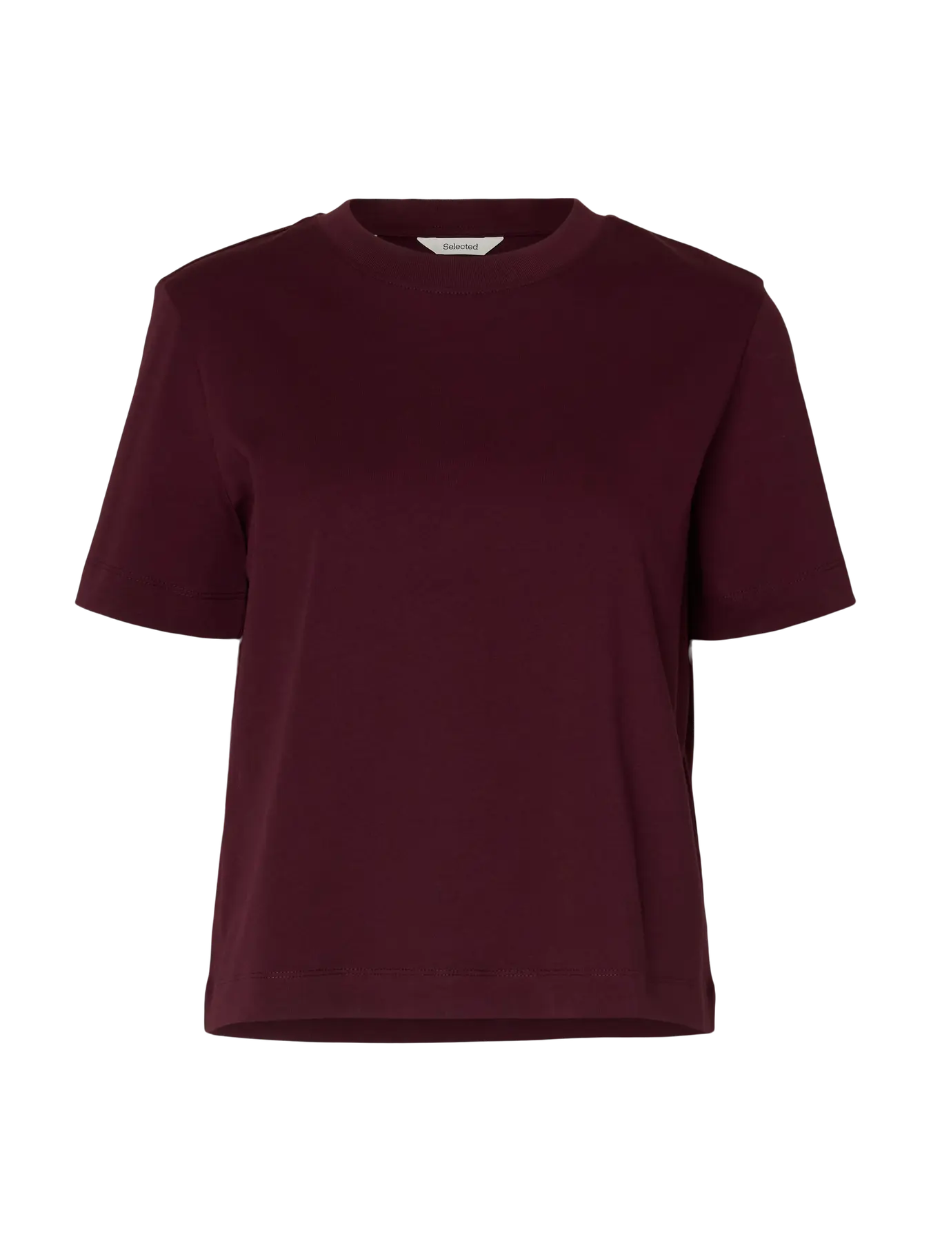 Selected Femme Naisten T-Paita, SLFESSENTIAL SS BOXY TEE NOOS Fig - Image 3