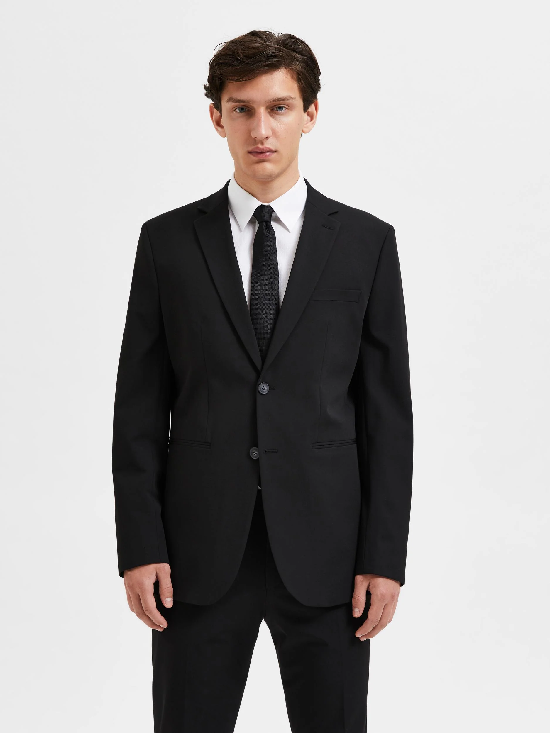 Selected Homme Miesten Bleiseri, LIAM BLZ FLEX NOS Black