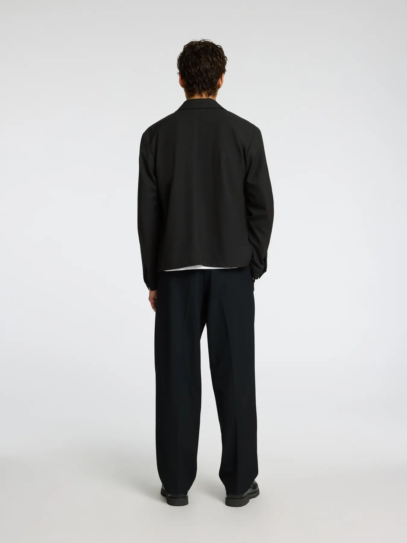 Selected miesten bleiseri, ROBERT OVERSHIRT Black - Image 2
