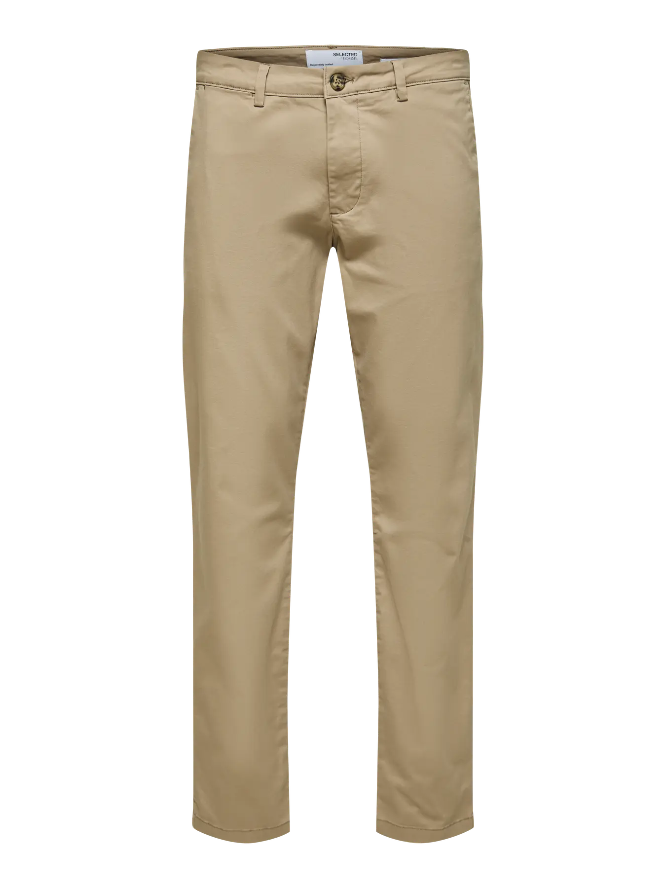 Selected miesten housut New Miles Flex Chino, greige - Image 3