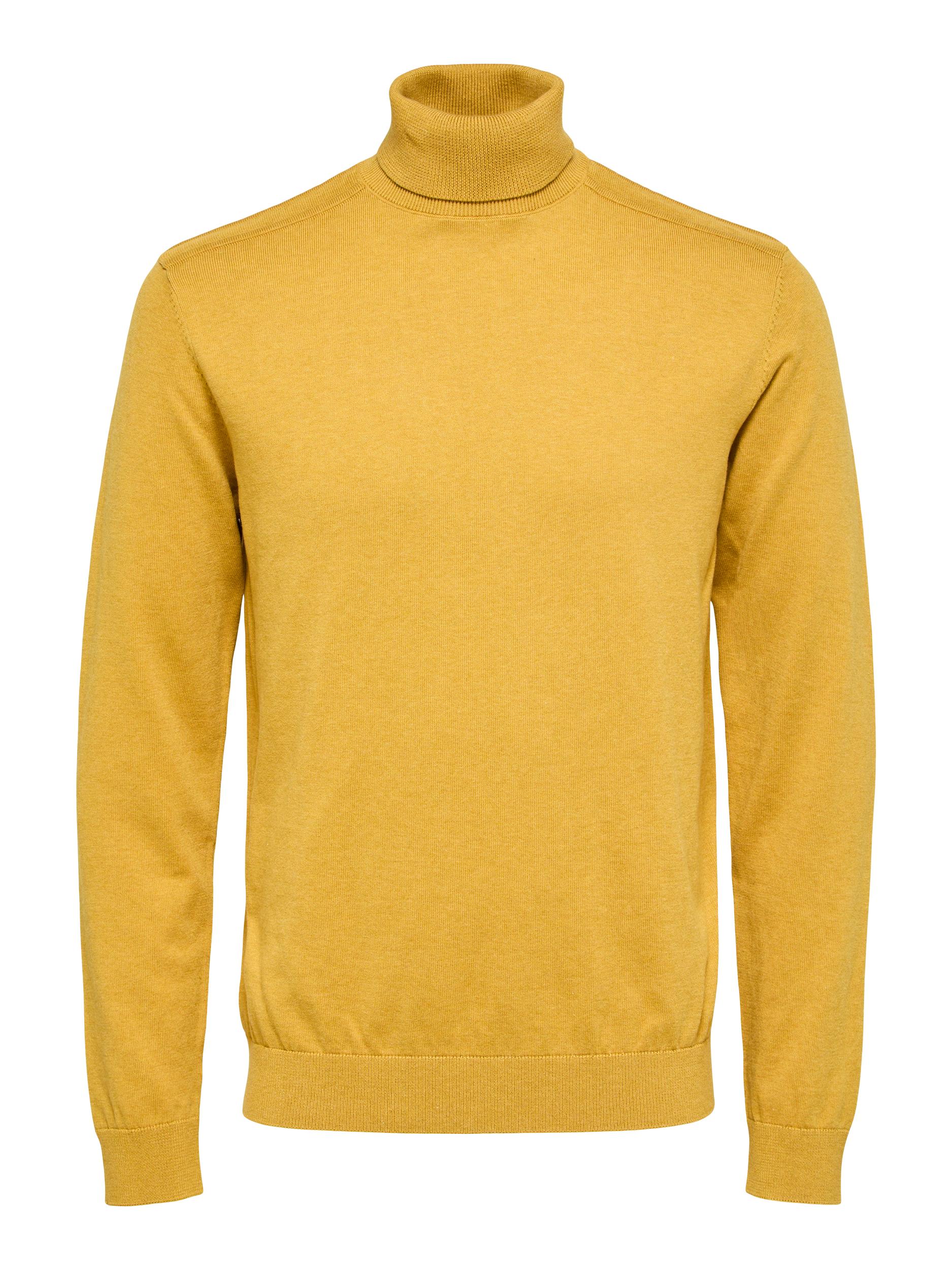 Selected, Miesten Pooloneule, Berg Roll Neck Keltainen - Image 3