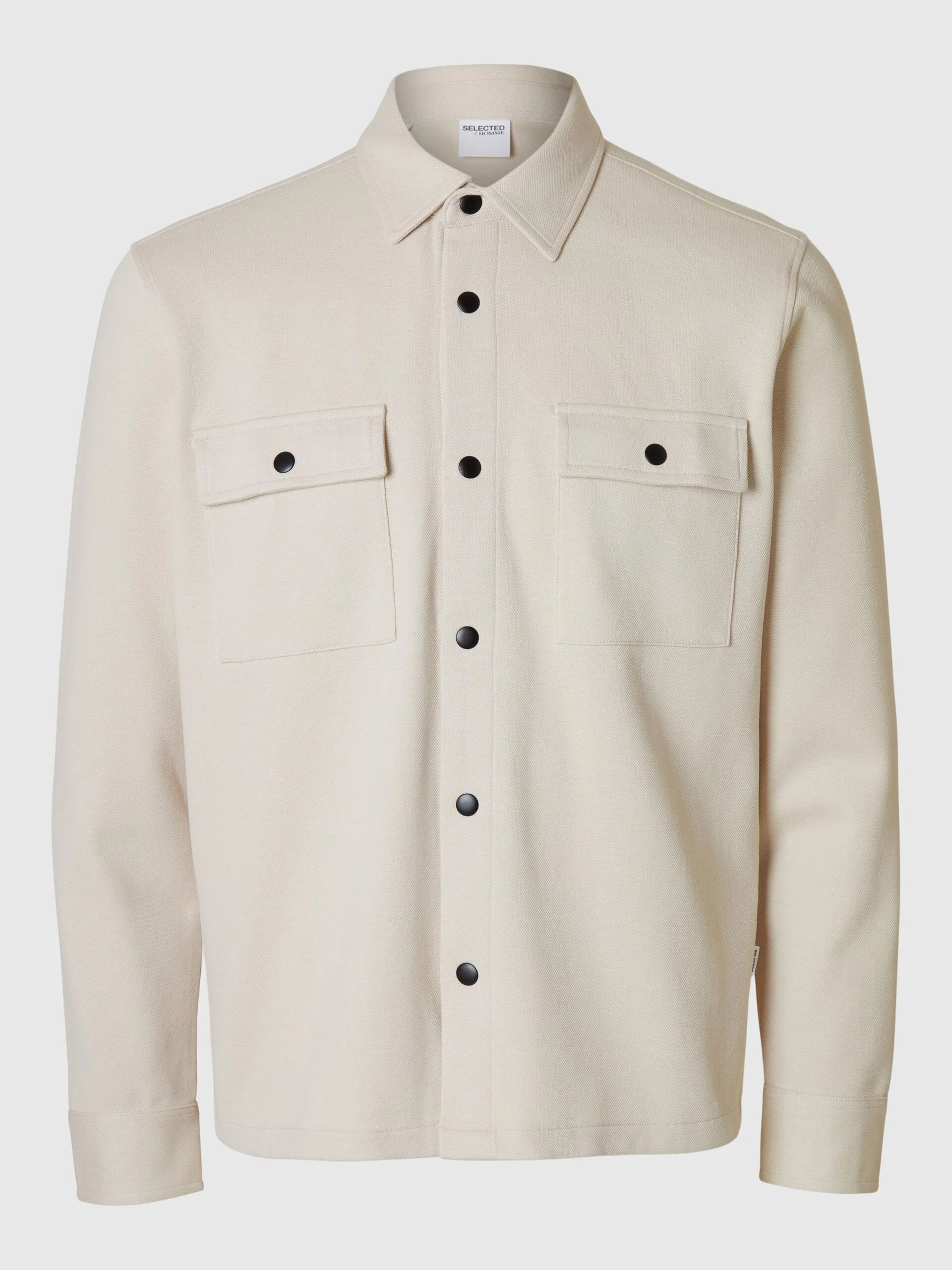 Selected miesten takki, JACKIE SWEAT JACKET  Black - Image 3