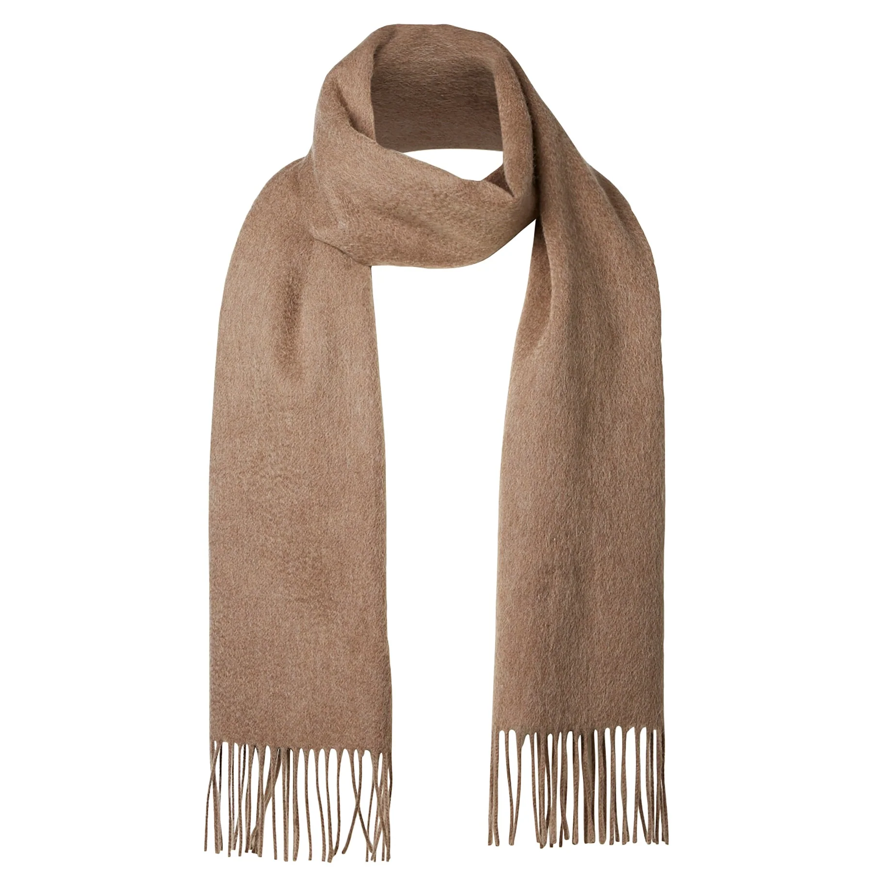 Selected Miesten Villahuivi, Tope Wool Ruskeanharmaa