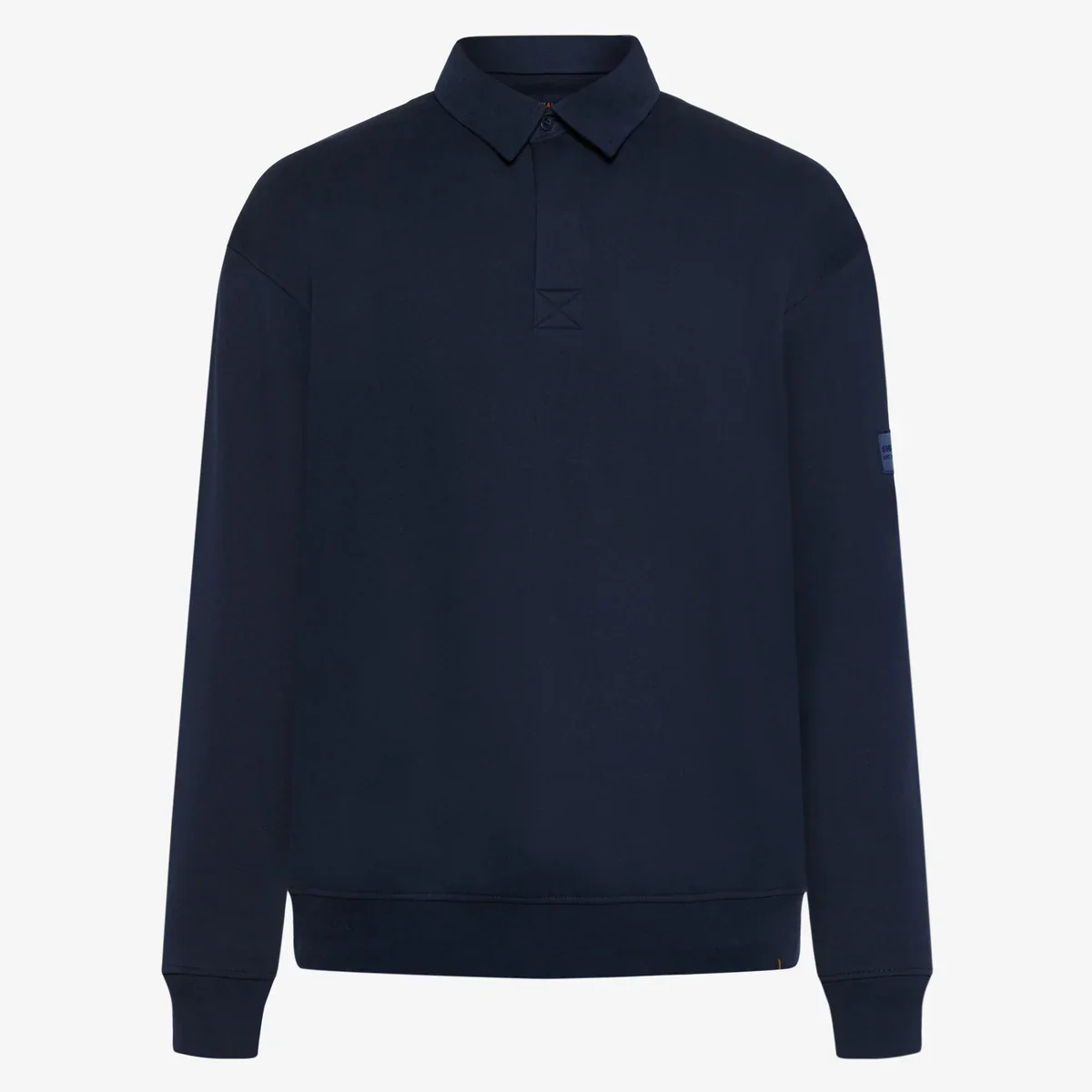 Signal Miesten Pitkähihainen, SWEAT POLO Tummansininen