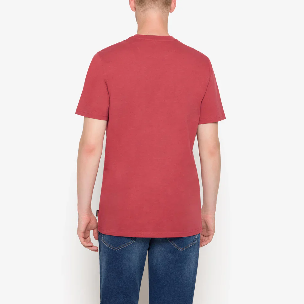 Signal miesten t-paita, OWEN PRINT TEE Punainen - Image 3