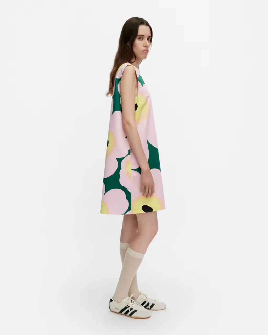 Marimekko mekko Siluetti Unikko, monivärinen kuosi - Image 4
