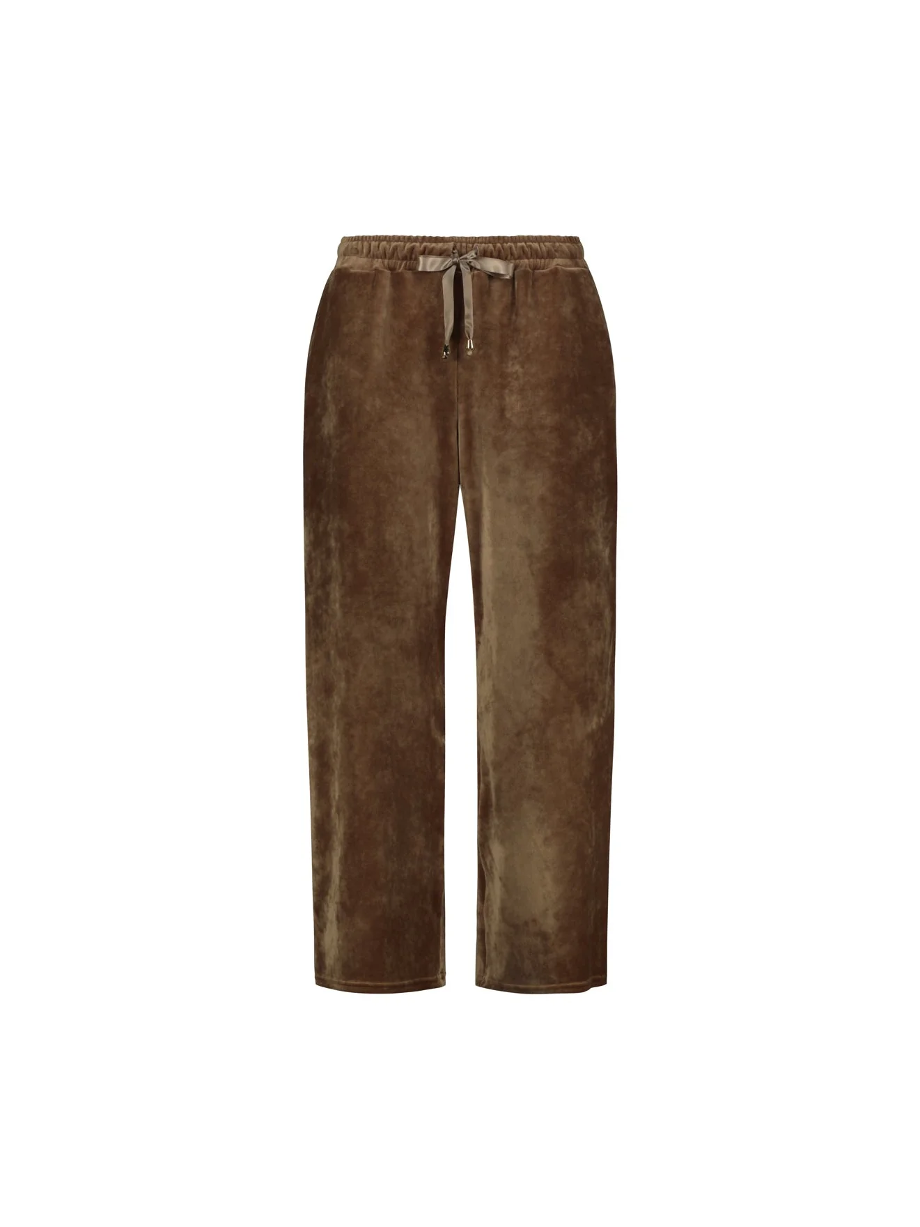 Sinnuu naisten housut Cia Velvet Pants, tummanruskea