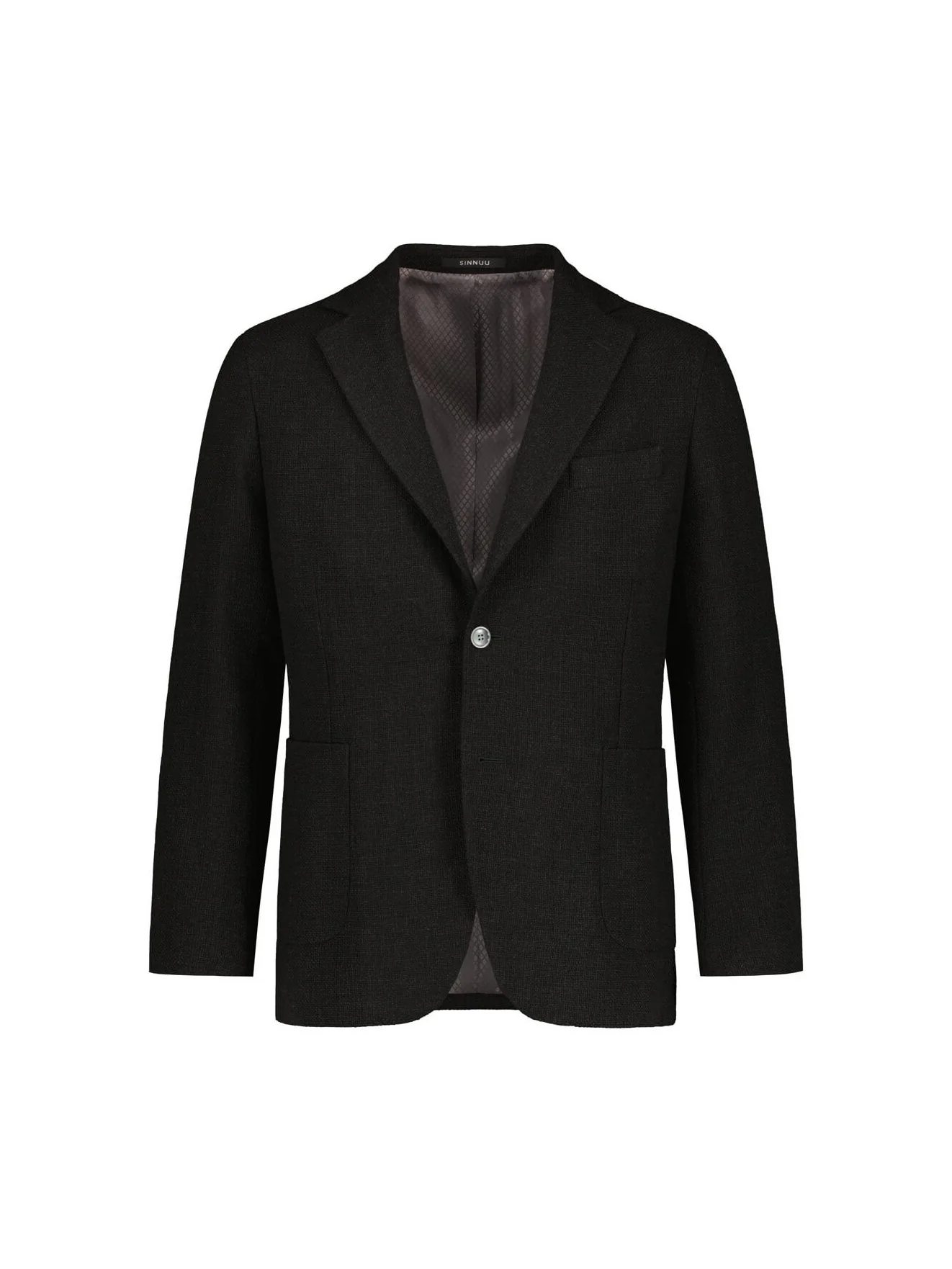 Sinnuu Miesten Bleiseri ANGELICO 100 WOOL, ITALIAN FABRIC Armeijanvihreä