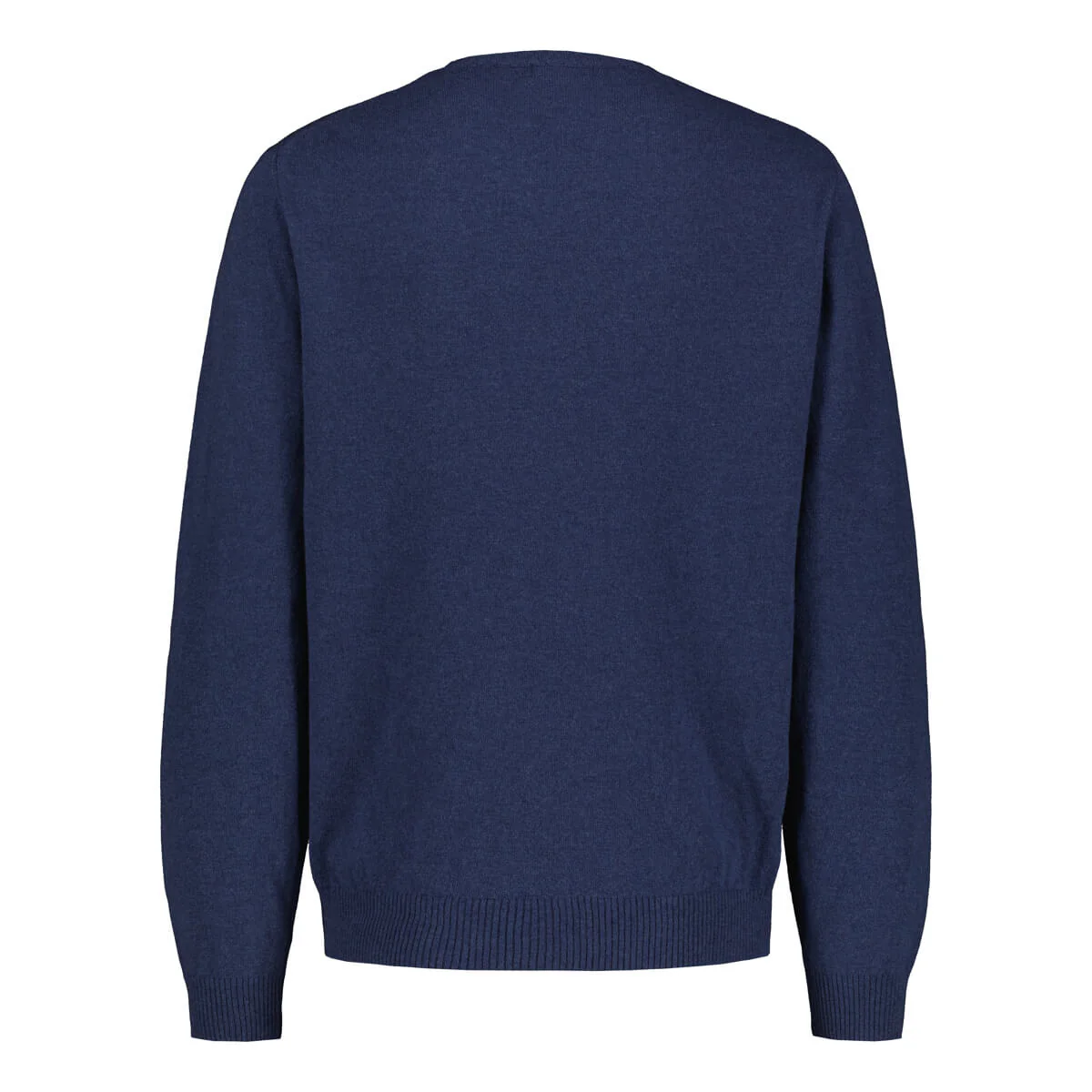Sinnuu Miesten Neule CREW FINE MERINO WOOL MADE IN ITALY Indigo - Image 2