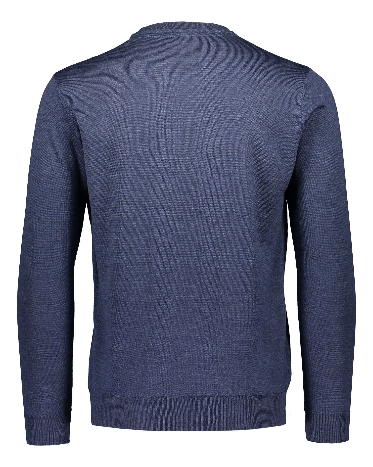 Sinnuu Miesten Neulepaita Merino Crew Indigo - Image 2
