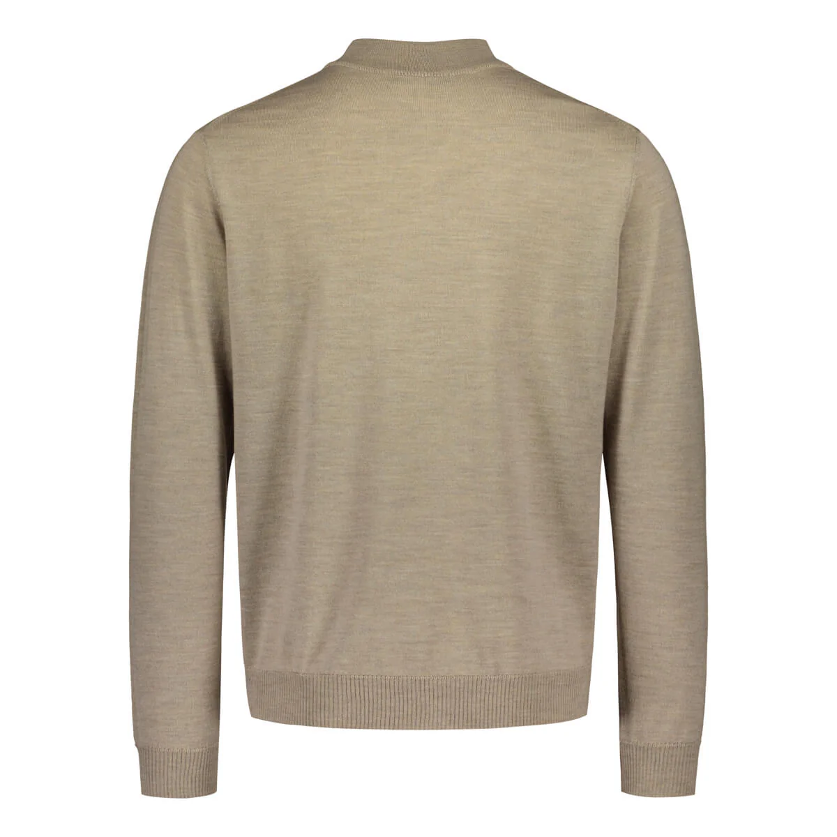 Sinnuu Miesten Neulepaita Turtle Neck Merino Beige - Image 2