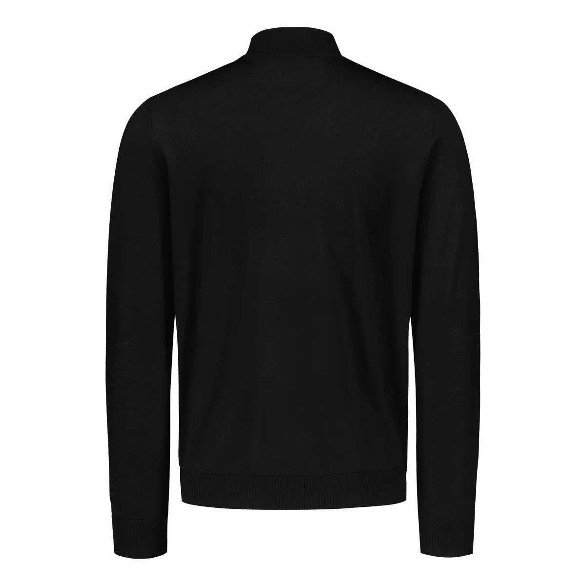 Sinnuu Miesten Neulepaita Turtle Neck Merino Musta - Image 2