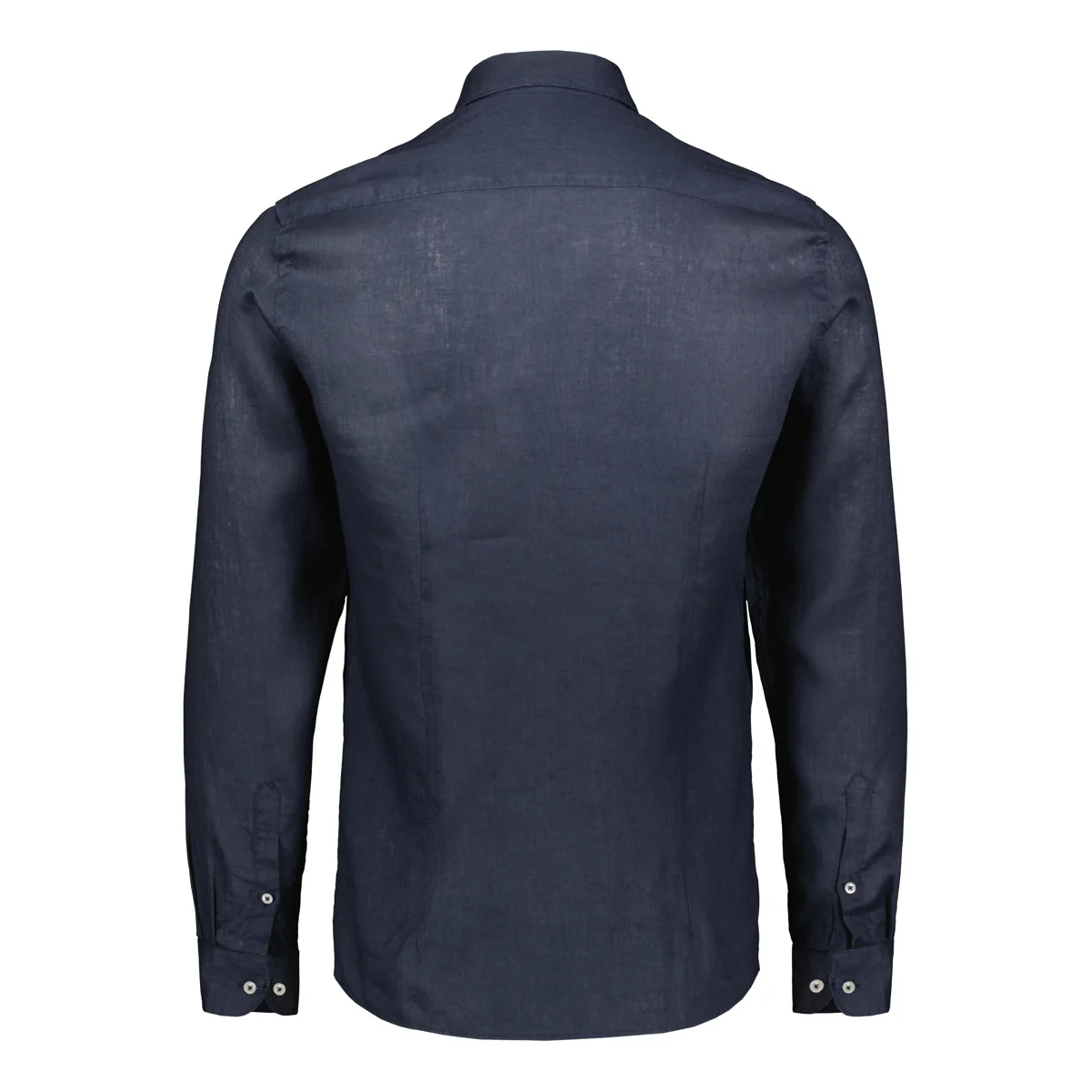 Sinnuu Miesten Pellavapaita Sinnuu 100% Linen Shirt Tummansininen - Image 2