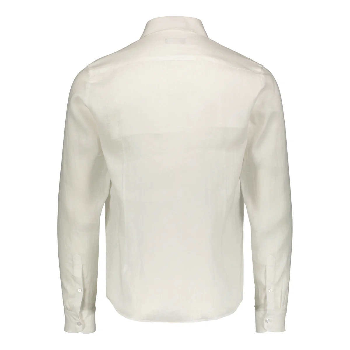 Sinnuu Miesten Pellavapaita Sinnuu 100% Linen Shirt Valkoinen - Image 2