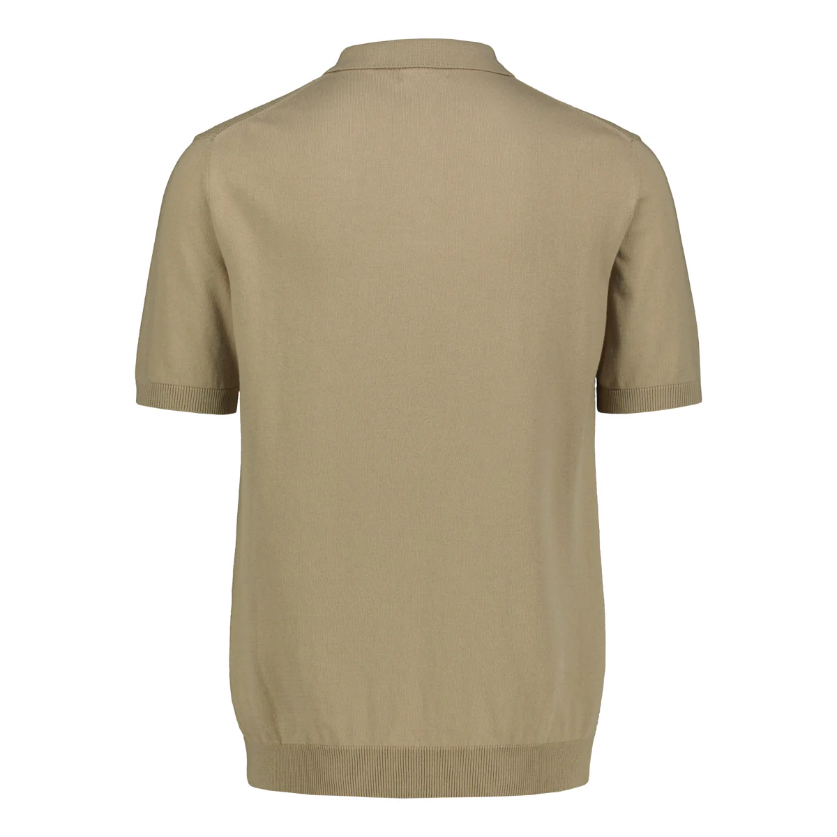 Sinnuu miesten pikeepaita, KNITTED POLO MADE IN ITALY Beige - Image 2