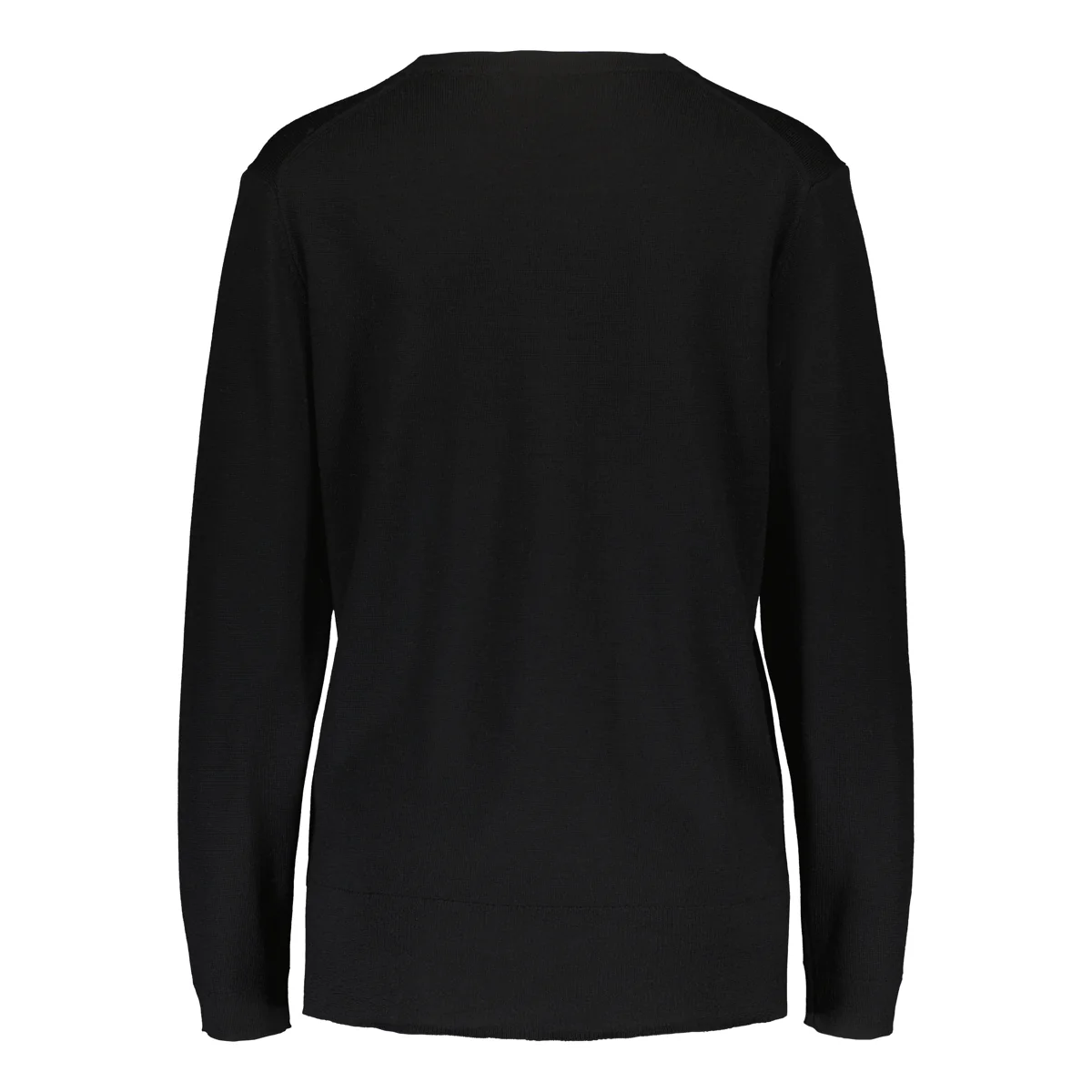 Sinnuu Naisten Neule, Sinnuu W Round Neck 100% Merino E.Fine Musta - Image 2