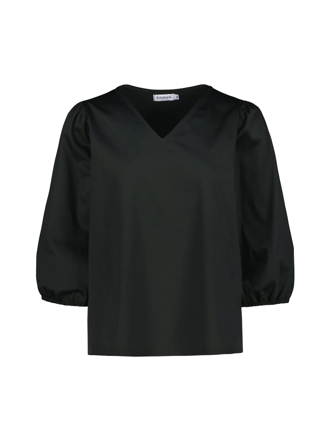 Sinnuu naisten pusero Nora Pusero V-neck, musta