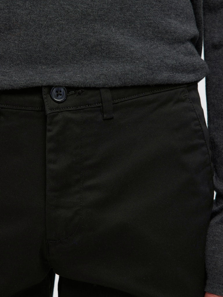 Selected miesten housut New Miles Flex Chino, musta - Image 6