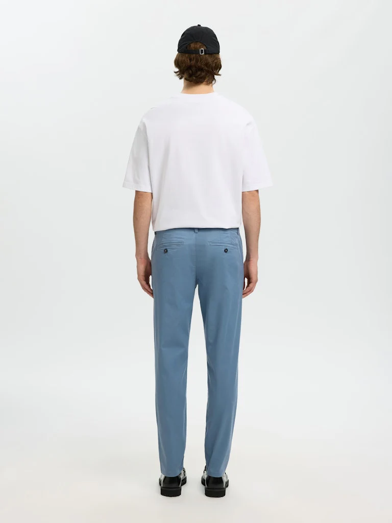 Selected miesten housut SLH175-SLIM NEW MILES FLEX PANT NOOS, Blue Mirage - Image 2