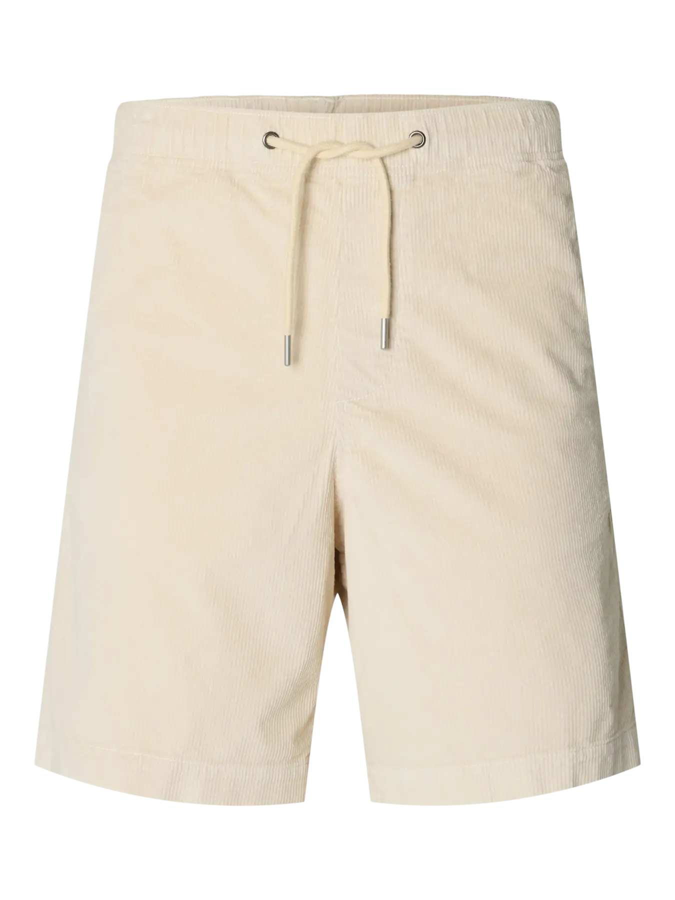Selected miesten shortsit SLHREGULAR-JACE Corduroy Shorts, Fog - Image 3