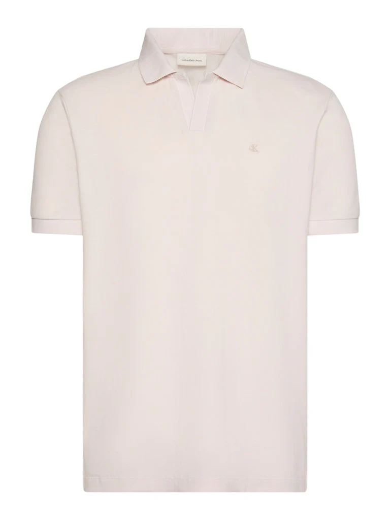 Calvin Klein Jeans miesten pikeepaita SS Open Collar Casual Pique Polo, kerma - Image 5