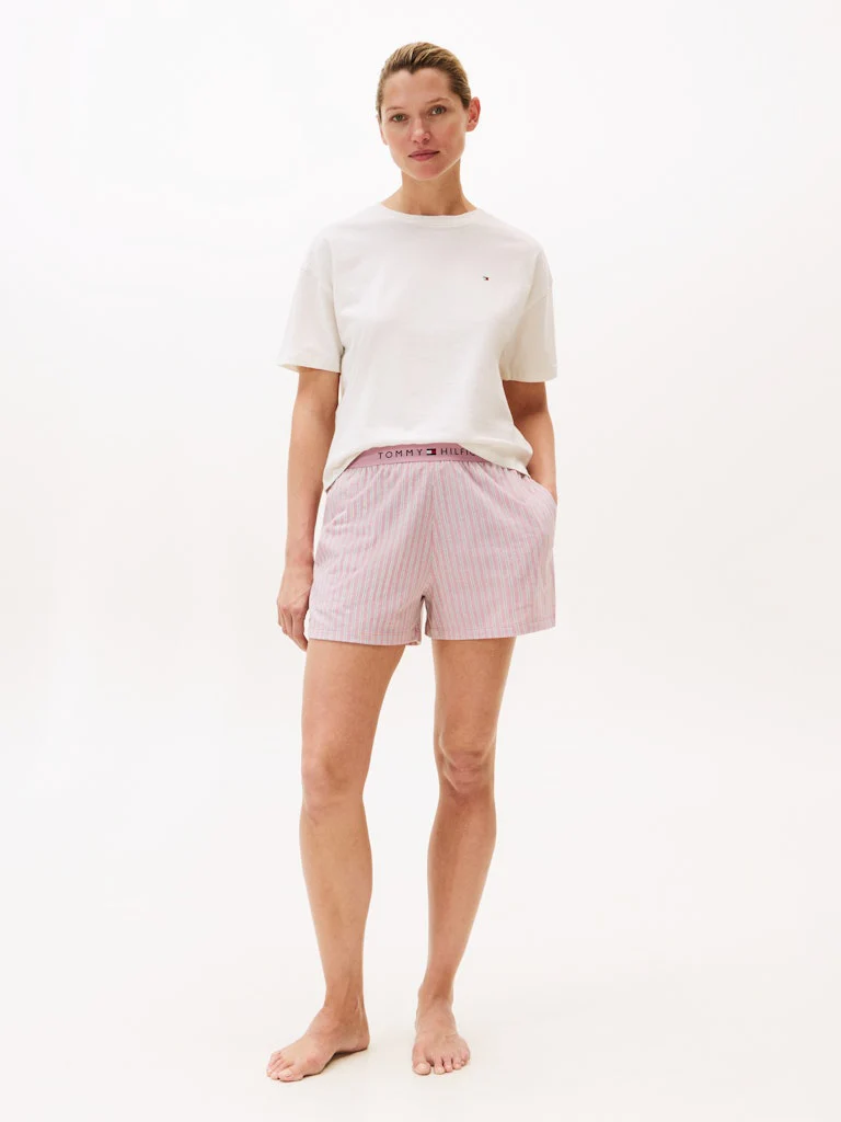Tommy Hilfiger naisten pyjama SS PRT PJ Short Set, monivärinen kuosi