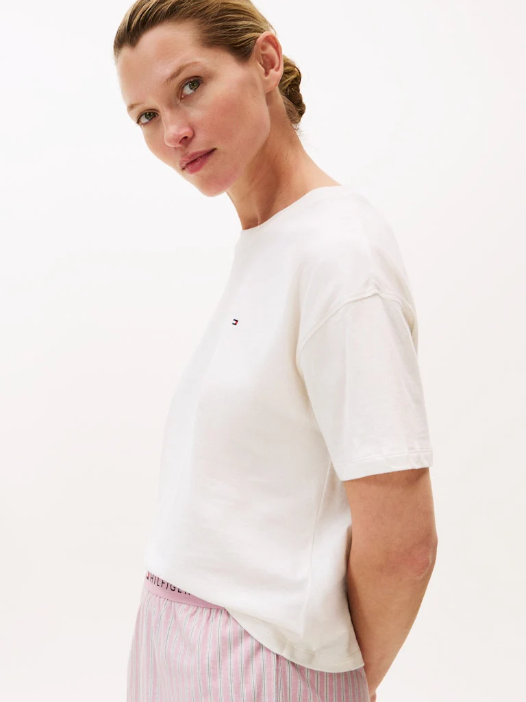 Tommy Hilfiger naisten pyjama SS PRT PJ Short Set, monivärinen kuosi - Image 4