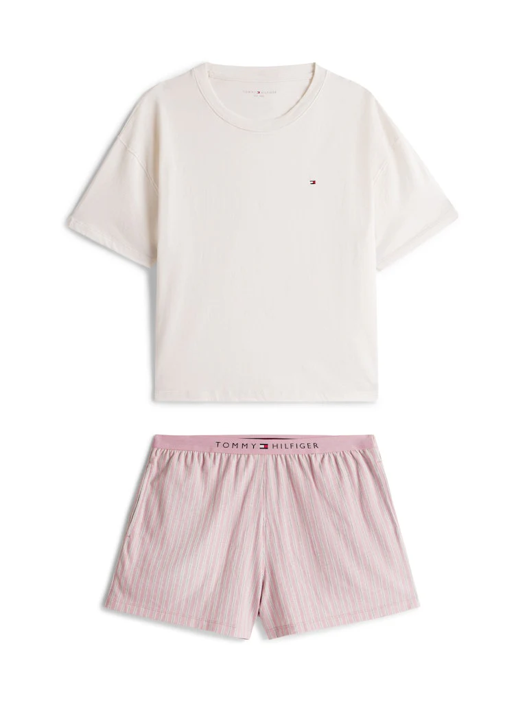 Tommy Hilfiger naisten pyjama SS PRT PJ Short Set, monivärinen kuosi - Image 6