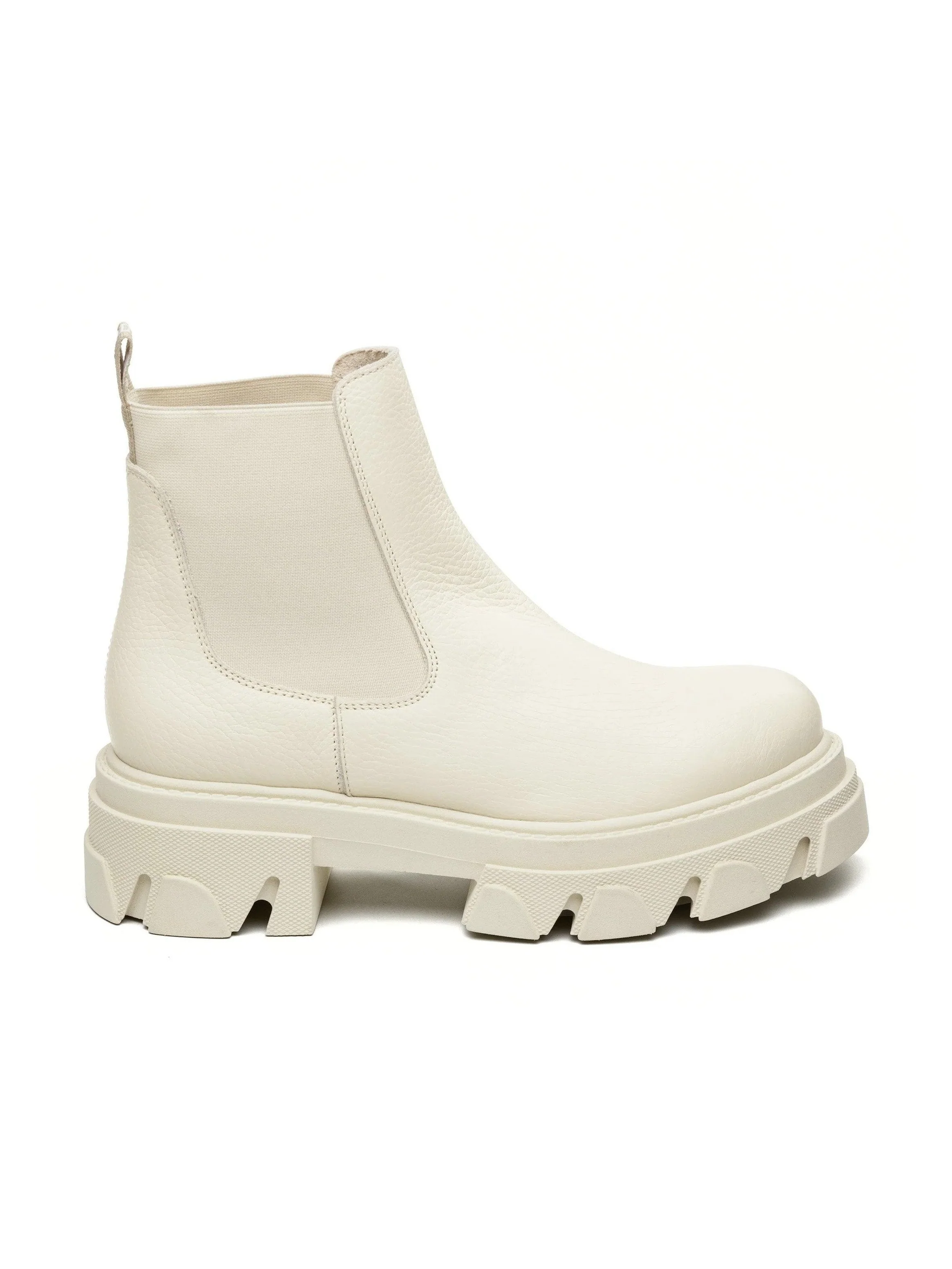 Steve Madden Naisten Kengät, MIXTURE BOOT Luonnonvalkoinen