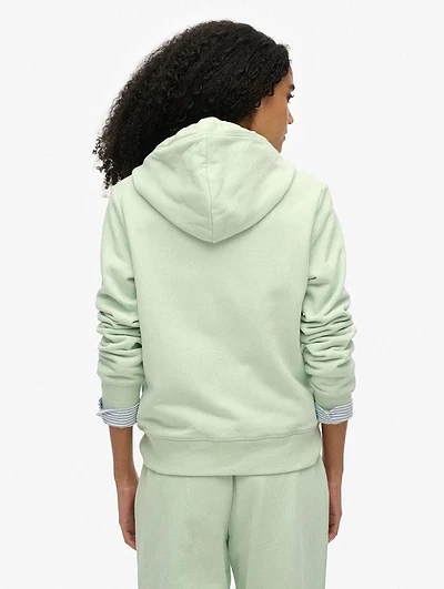 Superdry naisten huppari, Essential Logo Ziphood Hb Mintunvihreä - Image 2