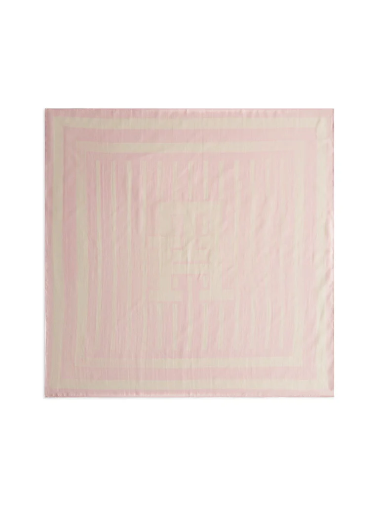 Tommy Hilfiger naisten huivi TH Elevated Chic Silk Square, vaaleanpunainen - Image 2