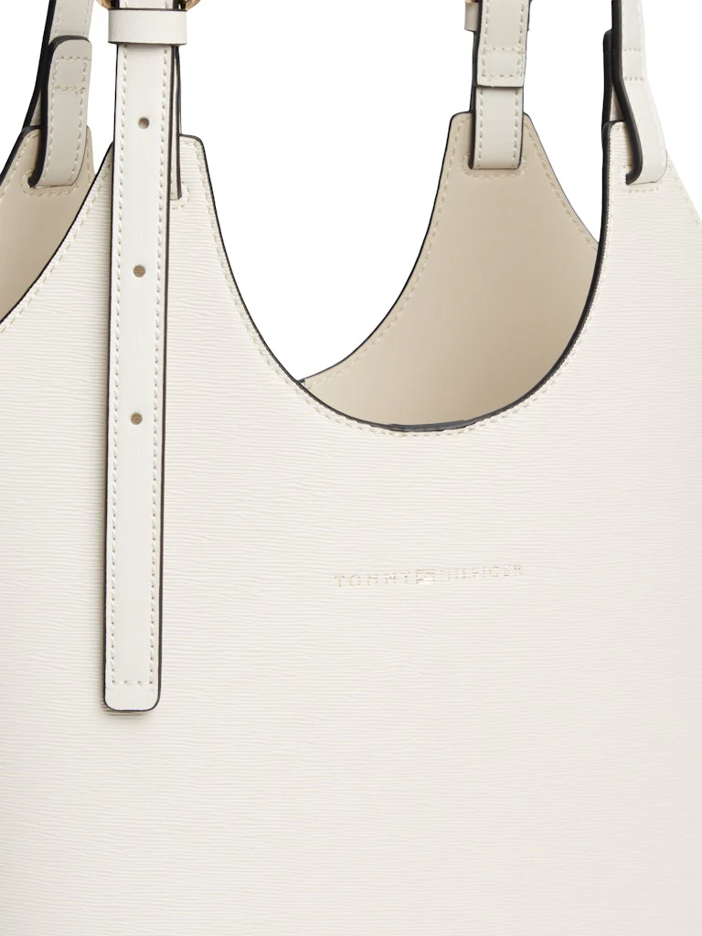 Tommy Hilfiger naisten laukku TH Modern Mini Tote, luonnonvalkoinen - Image 5