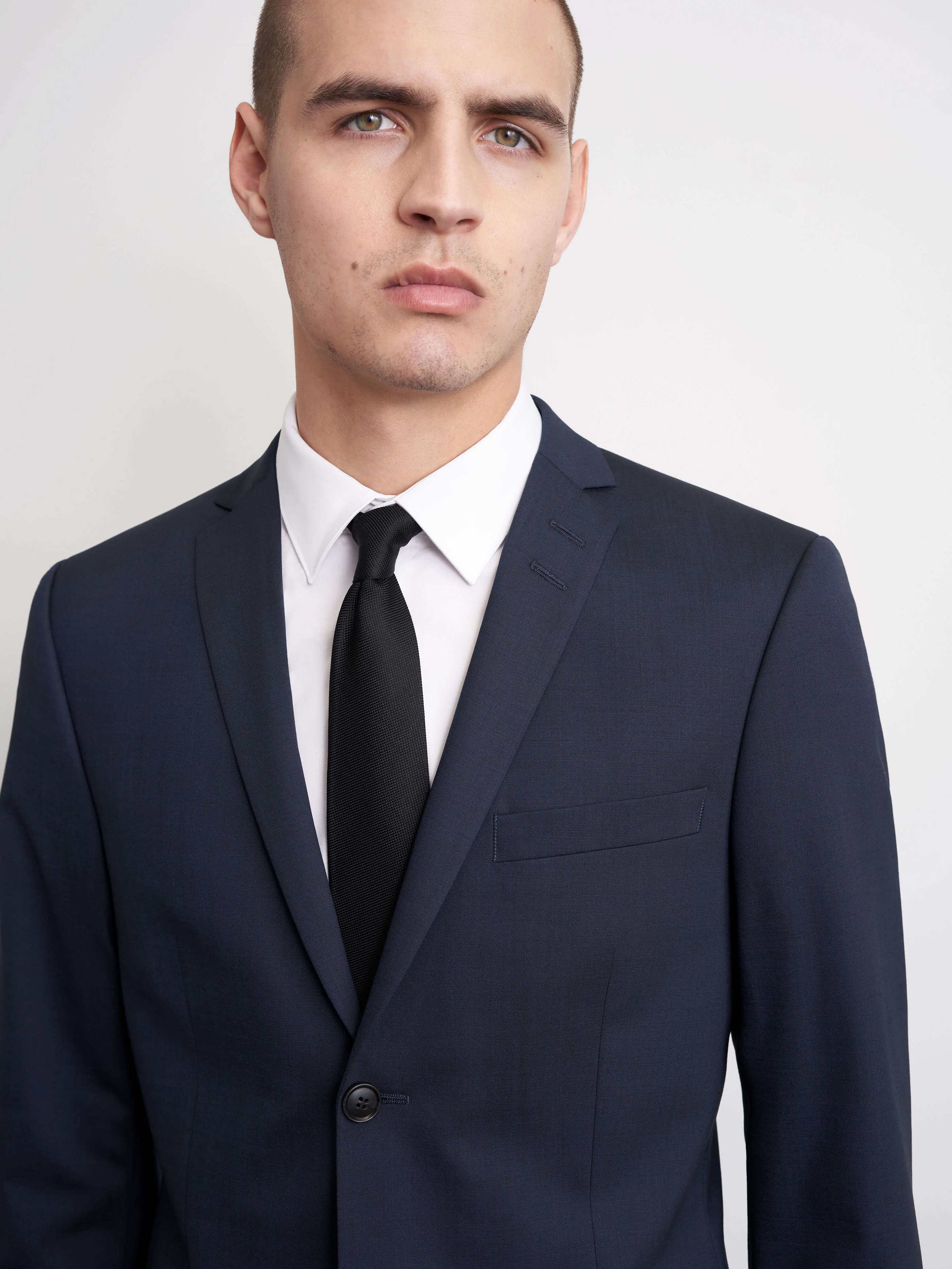 Tiger Of Sweden Miesten Slim Fit K JILE PUVUN TAKKI Indigo - Image 4