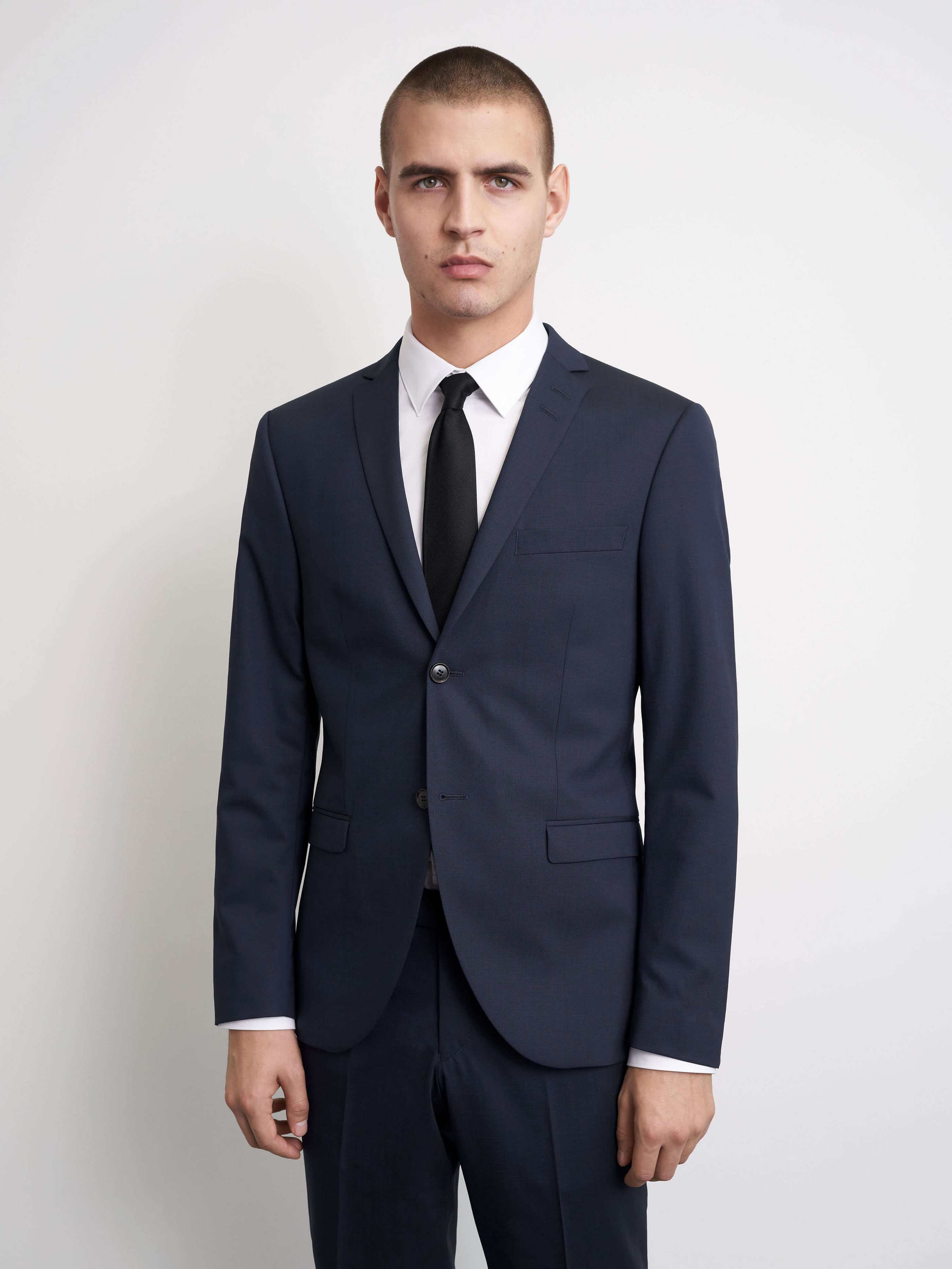 Tiger Of Sweden Miesten Slim Fit K JILE PUVUN TAKKI Indigo - Image 5