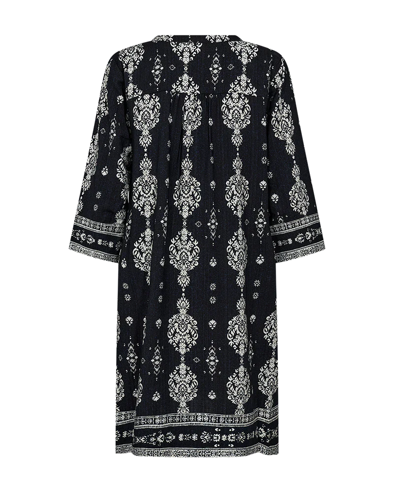 Freequent mekko Tilly Dress, musta kuosi - Image 2