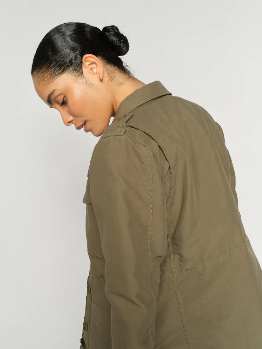 Mos Mosh naisten takki Tinsley Fredric Jacket, khaki - Image 2