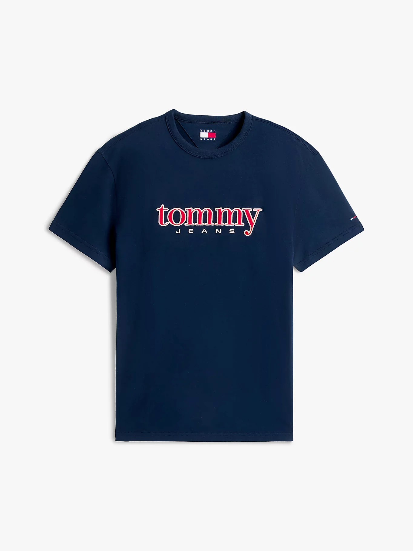 Tommy Jeans miesten T-paita TJM REG APPLIQ GRAPHIC SS T EXT, tummansininen - Image 5