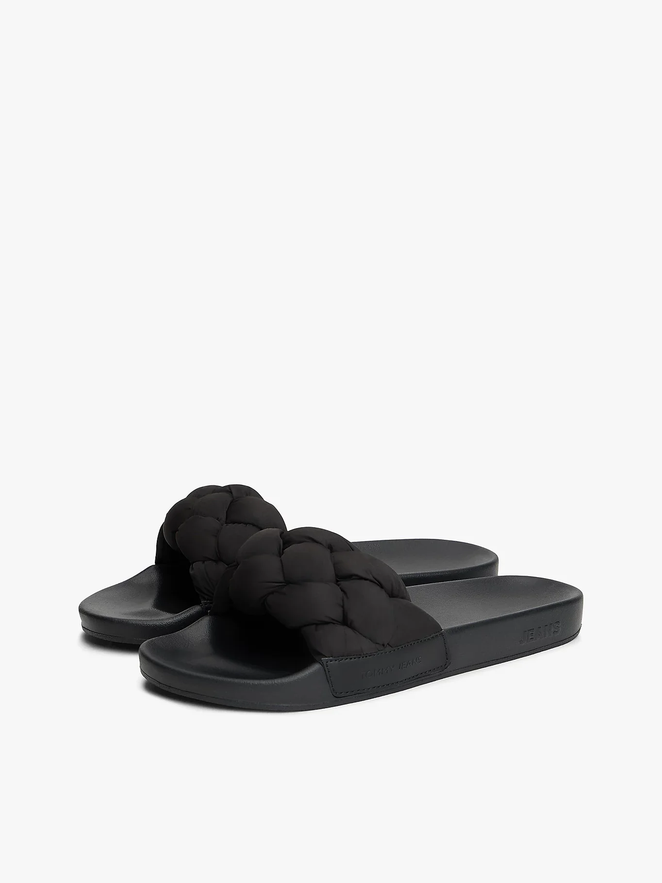 Tommy Hilfiger naisten sandaalit TJW Braided Slides, musta - Image 2